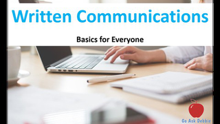 Written Communication: Improve Your Business Writing Skills