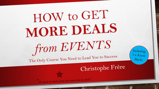Learn How to get More Deals from Events