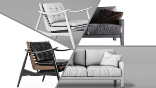 Cinema 4D - High quality furniture modeling