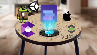 2 in 1 Arcore & Vuforia in Unity 3D : Make Stack Game AR