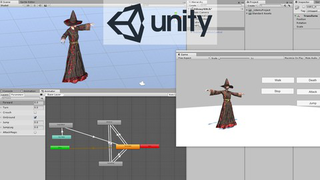 Animated 3d character for Unity in 1 hour.